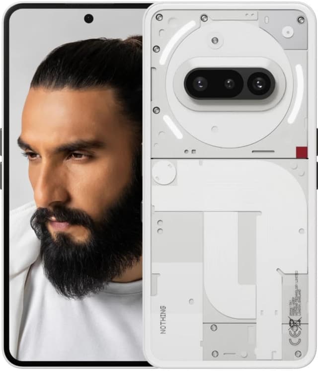 Nothing Phone (3A) 5G (White, 8GB RAM, 256GB Storage)