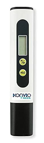 Konvio Neer Imported Tds Meter, Total Dissolved Solids Meter, Water Quality Tester, Ppm Tester For Water Testing - White — Image 1