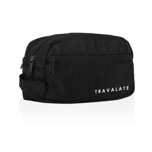 Travalate 9cms Polyester Toiletry Bag (Black_Tr1323) — Image 1