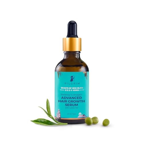 Pilgrim Redensyl 3% + Anagain 4% Advanced Hair Growth Serum (50ml) with Natural Ingredients, Controls Hair Fall, Stimulates Hair Growth, Increase Hair Density | Hair Growth Serum for Men & Women — Image 1