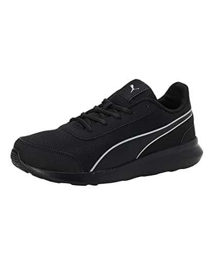 Puma Men's Dazzler Sneakers - 10 UK (Black, Silver, 39178201) — Image 1