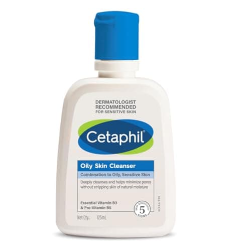 Cetaphil Oily Skin Cleanser , Daily Face Wash For Oily, Acne Prone Skin , Gentle Foaming, 125Ml — Image 1