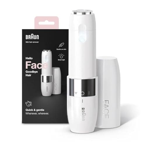Braun Face Mini Hair Remover FS1000, Electric Facial Hair Removal for Women, Facial Hair Remover, Quick, Gentle & Painless, Finishing — Image 1