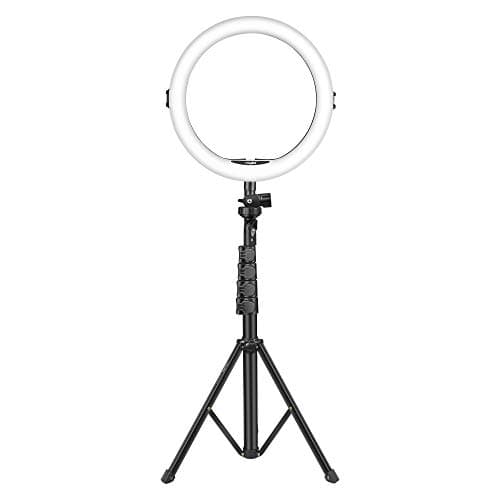 DIGITEKÂ® (DRL 12C) Professional LED Ring Light with Tripod Stand for Mobile Phones & Camera, 3 Temperature Mode Dimmable Lighting, Photo-Shoot, Video Shoot, Makeup & More