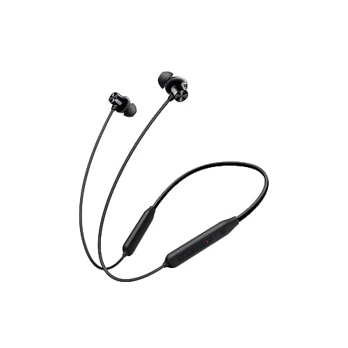 OnePlus Bullets Wireless Z2 ANC Bluetooth in Ear Earphones with Mic, 45dB Hybrid ANC, Bombastic Bass - 12.4 mm Drivers, 10 Mins Charge - 20 Hrs Music, 28 Hrs Battery