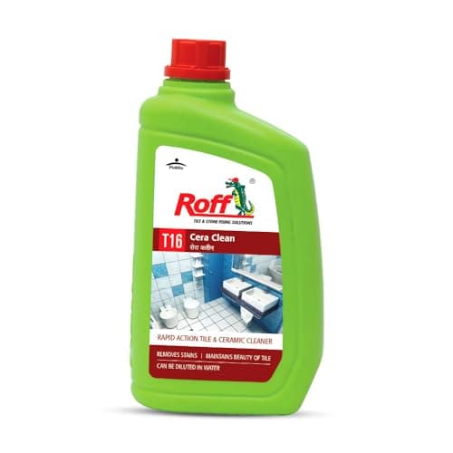 Pidilite Roff Cera Clean All Purpose Tile, Floor & Wall Cleaner â1 Litreâ, Advance Tile Cleaner for Kitchen, Bedroom & Bathroom Floors, Removes Grease, Dirt & Tough Stains