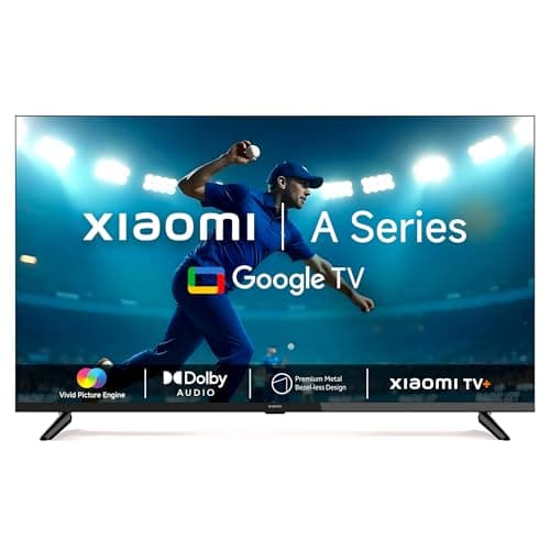 Xiaomi Smart TV A 80 cm (32) HD Ready Smart Google LED TV L32MA-AIN (Black)
