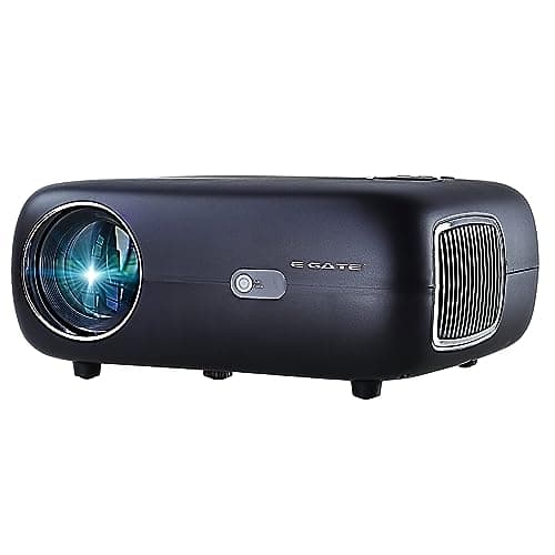 EGate K9 Pro-Max Fully Automatic Smart Projector, 9000 LED Lumens, Full HD 1080p Native, 210" (534cm) Max Screen | Auto Focus, Auto Keystone | Dual WiFi & BT | with Netflix, Prime & more