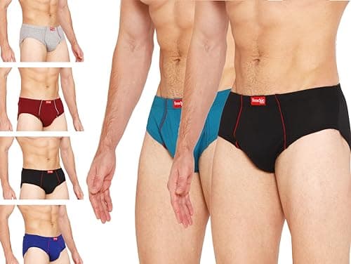 VIP Frenchie Plus Men's Cotton Brief (Pack of 6)