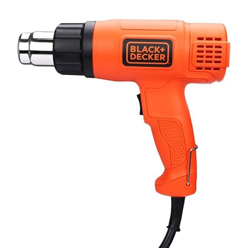 BLACK+DECKER Kx1800 Dual Temperature High Speed Heat Gun For Removing & Drying Paint Coats,Remelting Adhesives & Shrink Wrapping,1800 Watts Corded Electric (Orange&Black) — Image 1