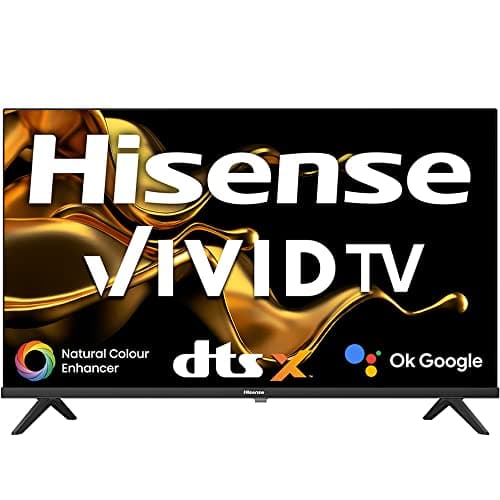 Hisense 108 cm (43 inches) Android 11 Series Full HD Smart Certified Android LED TV 43A4G (Black) — Image 1
