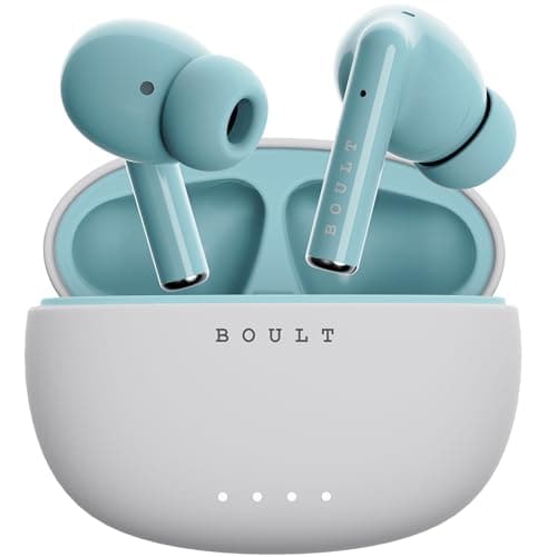 Boult Audio W20 Truly Wireless in Ear Earbuds with 35H Playtime, Zenâ¢ ENC Mic, 45ms Low Latency, 13mm Bass Drivers, Type-C Fast Charging