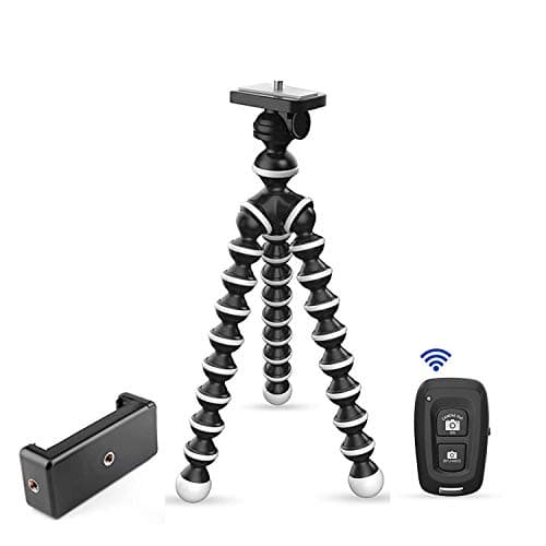 DIGITEKÂ® (DTR 260 GT) Gorilla Tripod/Mini 33 CM (13 Inch) Tripod for Mobile Phone with Phone Mount & Remote, Flexible Gorilla Stand for DSLR & Action Cameras