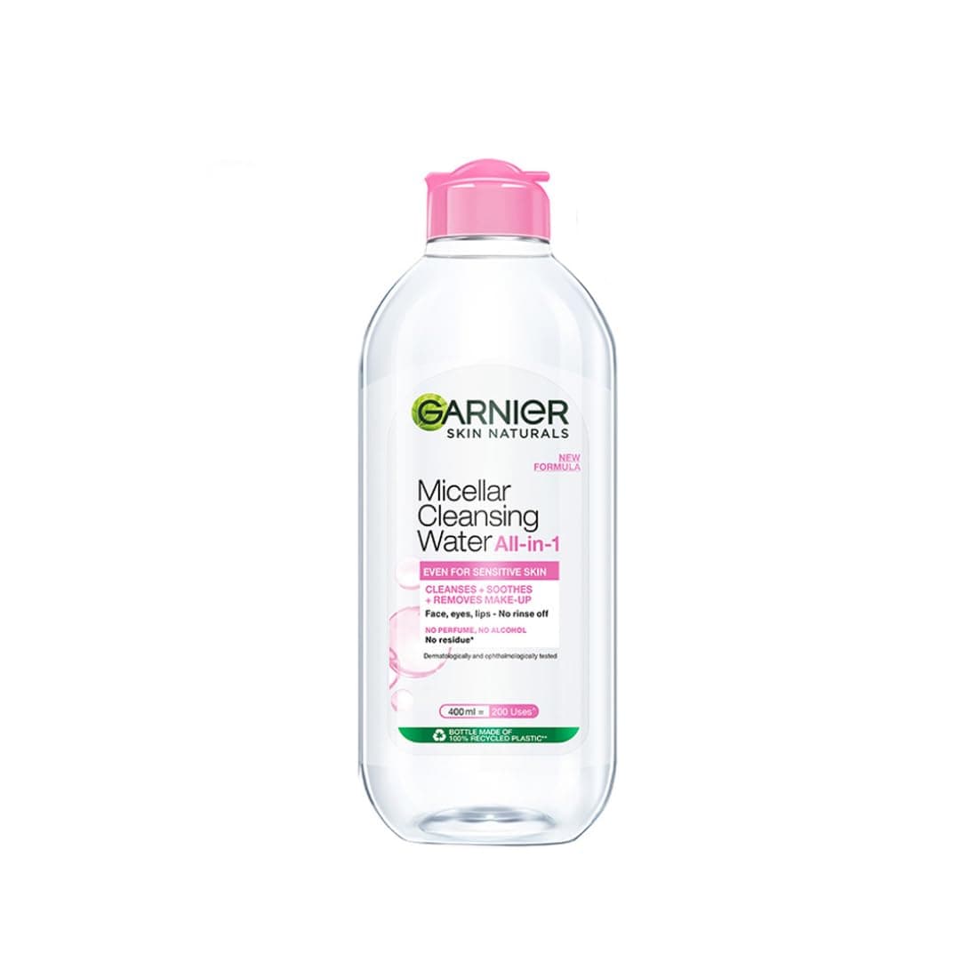 Garnier Micellar Cleansing Water - Gentle Cleanser & Make Up Remover For Everyday Use - Suitable For Sensitive Skin, Dermatologically Tested, Vegan, For Men & Women, Remove 100% Dirt, Pollution, 125ml — Image 1