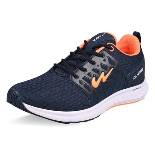 Campus Men's Rodeo PRO BLU/ORG Running Shoes 8-UK/India