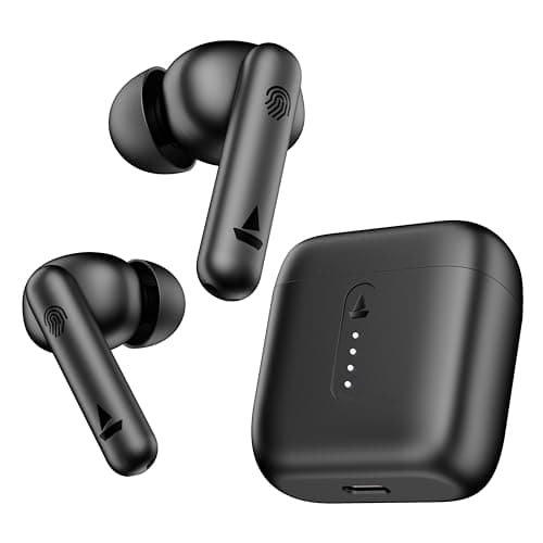 boAt Airdopes 141 Bluetooth Truly Wireless in Ear Ear Buds w/ 42H Playtime,Low Latency Mode for Gaming, ENx Tech, IWP, IPX4 Water Resistance, Smooth Touch Controls — Image 1