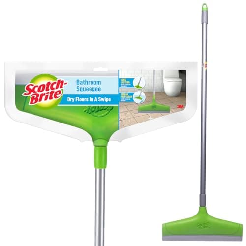 Scotch-Brite Bathroom Squeegee Plastic Wiper(30 cm)(Green) — Image 1