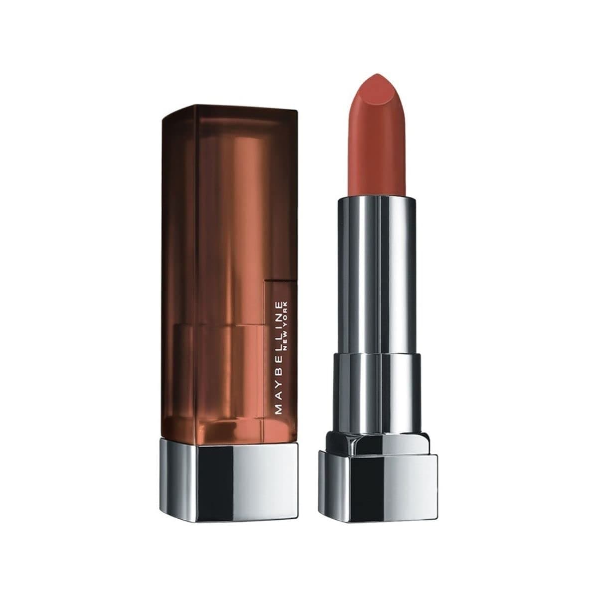 Maybelline New York Matte Lipstick, Intense Colour, Keeps Lips Moisturised, 657 Nude Nuance, Color Sensational Creamy Matte Lipstick, 3.9g — Image 1