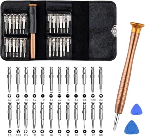 THEMISTO - built with passion 27 in 1 Precision Screwdriver Set Multi Pocket Repair Tool Kit for Mobiles, Laptops, Electronics — Image 1
