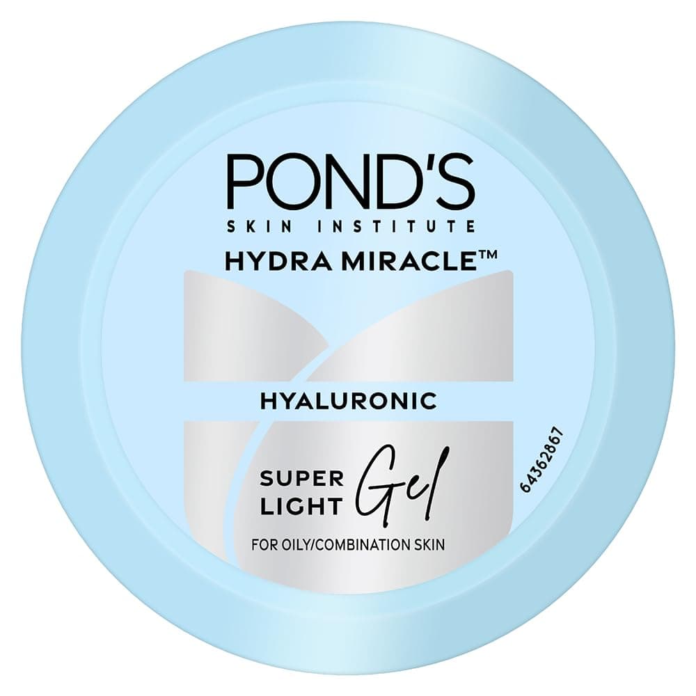 Pond's Super Light Gel Oil Free Moisturiser With Hyaluronic Acid + Vitamin E || 200 ml — Image 1