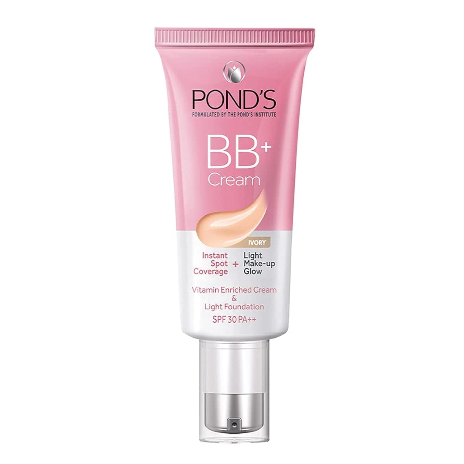 POND'S Bb+ Cream, Instant Spot Coverage + Light Make-Up Glow, Ivory 30G, Natural — Image 1