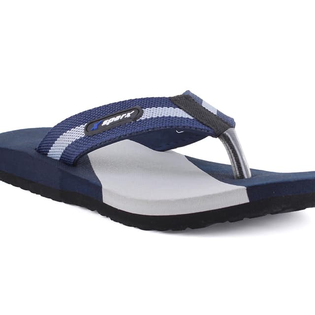 Sparx mens SF0014G Navy Grey Flip-flop - 8 UK