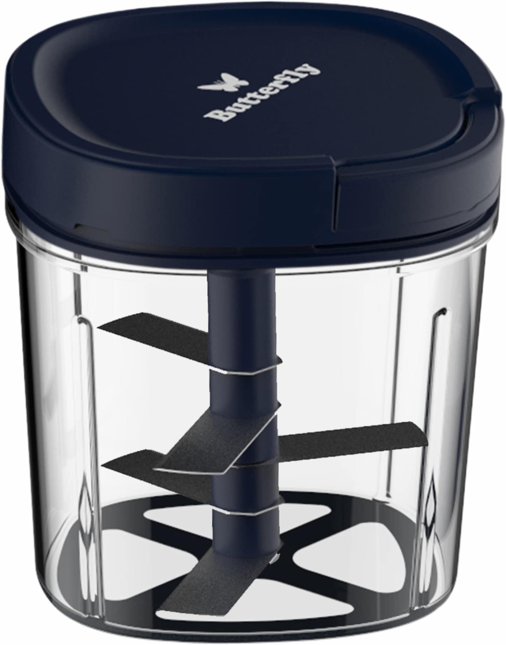 Butterfly Premium Vegetable Chopper 900 Ml, Blue — Image 1